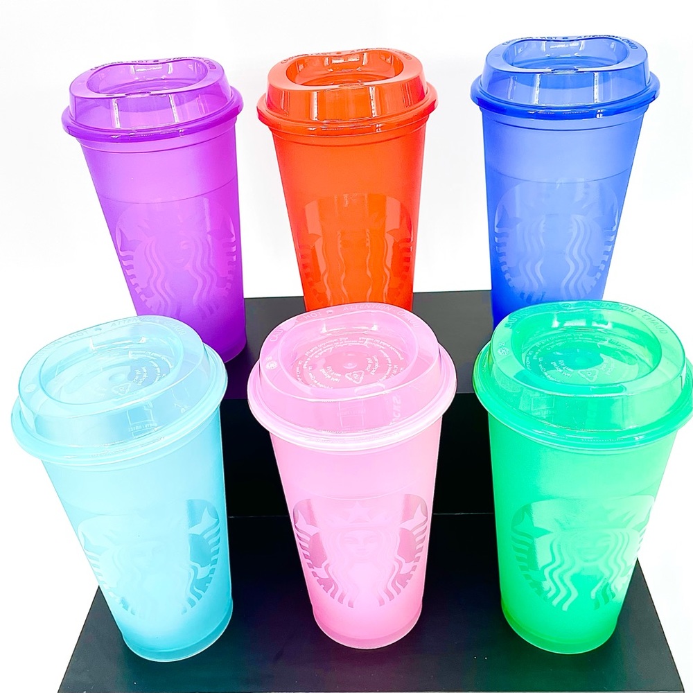sold Limited edition Starbucks bright pastel hot - Picture 3 of 11